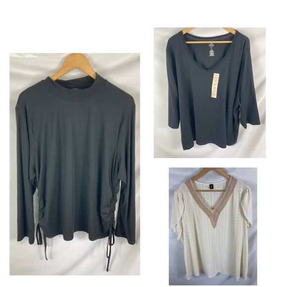 Womans Size 4X Bundle of 3 Tops - Picture 1 of 8